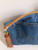UPCYCLED DENIM SMALL CLUTCH/ No. 9