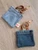 SQUARE DENIM TOTE BAG CHARM