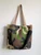 CAMO POP TOTE/ WHEAT + BLACK