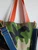 CAMO POP TOTE/ CANTALOUPE+TIPPED COBALT
