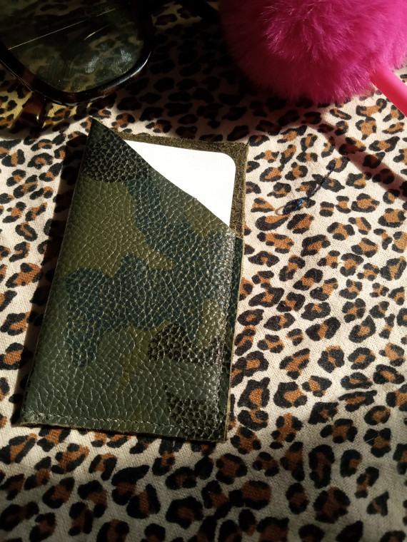 CAMO CARD CASE