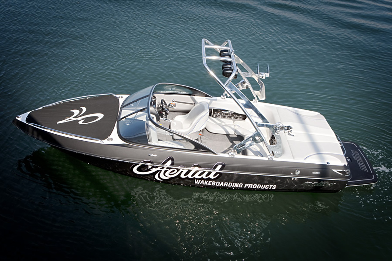 Polished Aluminum FreeRide Wakeboard Tower Aerial Wakeboard Towers