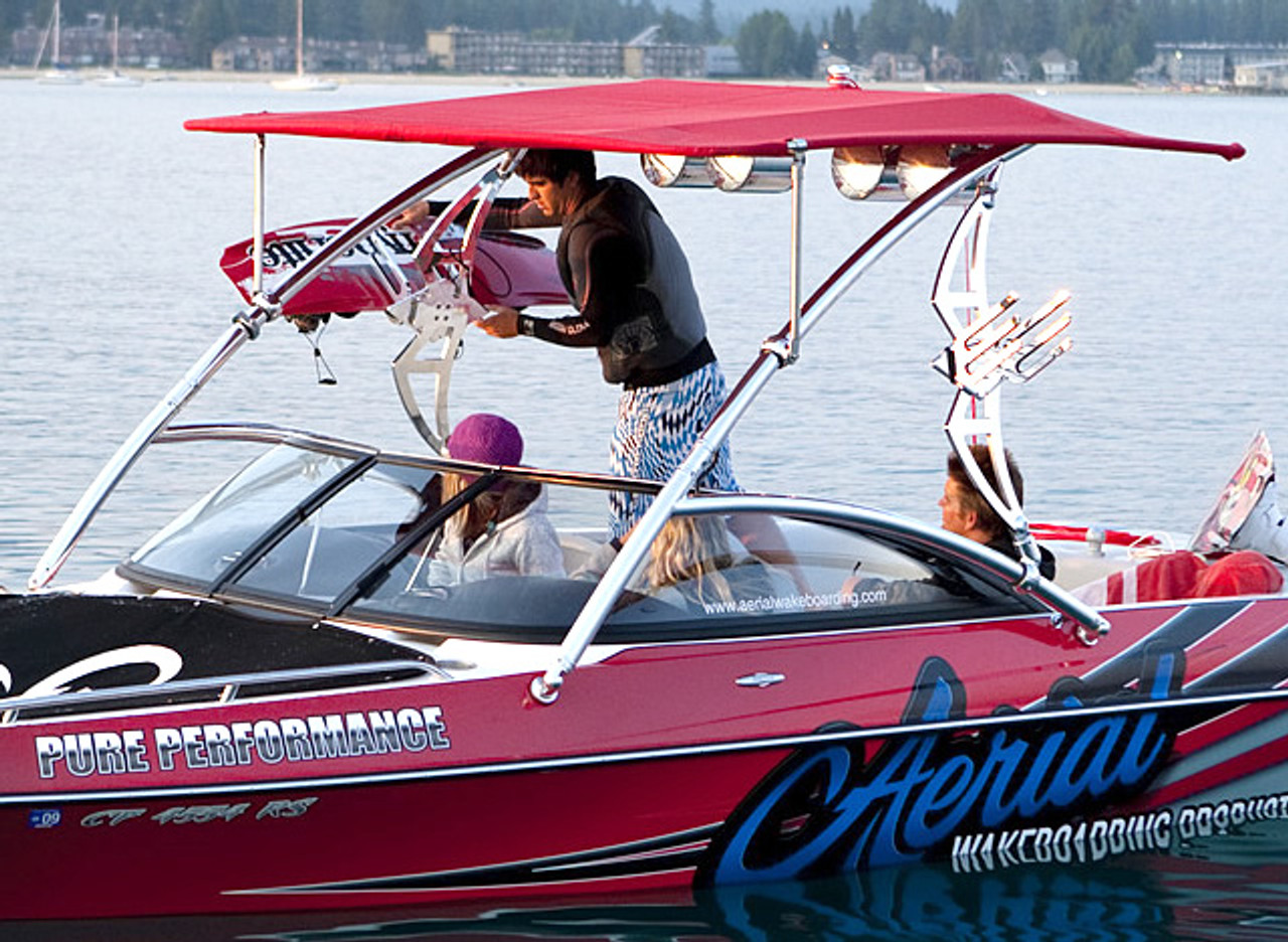 Captain Navy Eclipse Wakeboard Tower Bimini Aerial Wakeboard Towers