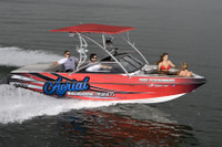 Aerial Assault wakeboard tower is a stylish OEM styled upgrade for almost any boat