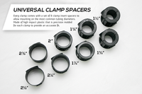 Universal Clamp Inserts for Wakeboard Tower