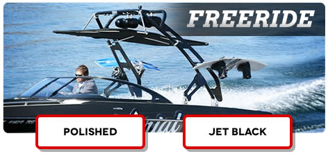 Our best wakeboard tower is an aftermarket upgrade for boats