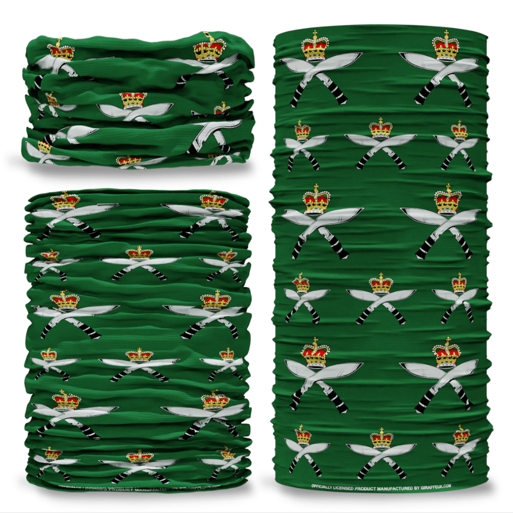 MOD Royal Gurkha Rifles Green British Army  Multi-functional bandana headwear multiwrap snood