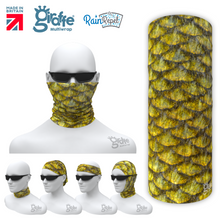 G-650 Yellow Gold Fish Scales Photo Realistic  Mask Tube  Bandana