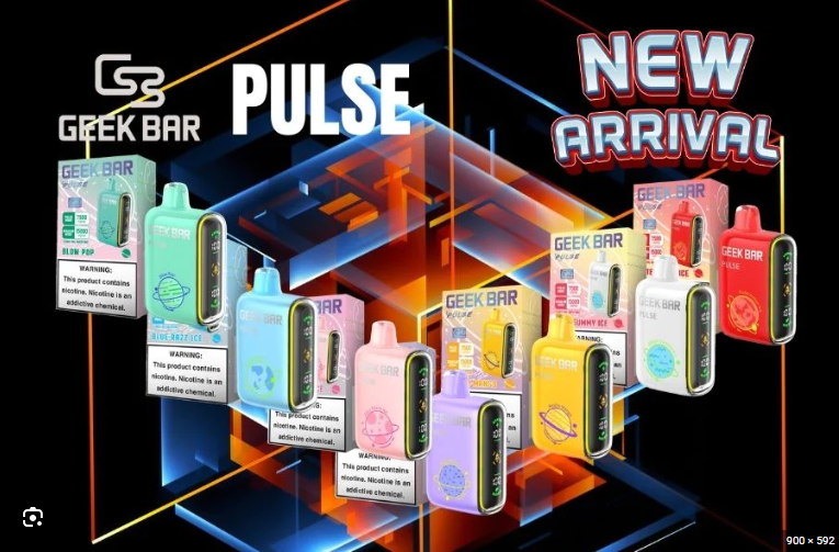 Geek Bar Pulse 15000 Puffs disposable rechargeable 5-Pack 