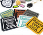 Follow your soul iron on patches is various colorways.