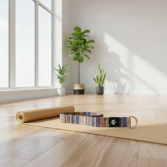 Carnival D-Ring Yoga Belt NEUHAUS ZEN [[product_type]]