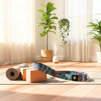 Maya D-Ring Flexible Yoga Belt NEUHAUS ZEN [[product_type]]