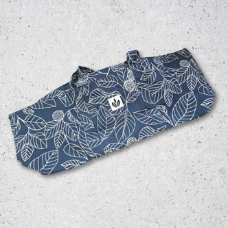 Large Sapphire Leaf Yoga Mat Bag NEUHAUS ZEN [[product_type]]