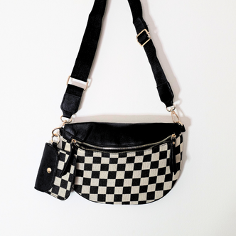 Nomad Check Crossbody bag