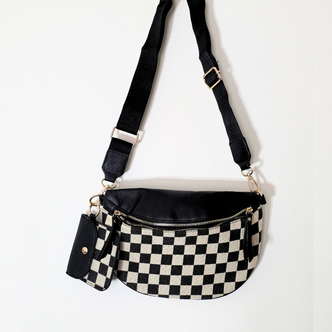 Nomad Check Crossbody bag