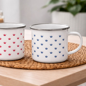 Crown Camping Mug