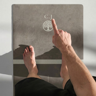 Grounded Terrain Series Yoga Mat – Personalised Initials