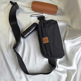 Black Crossbody Waist Bag NEUHAUS ZEN [[product_type]]