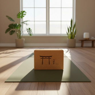 Zen Cork Yoga Brick