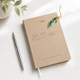 Achieve To Do List Notebook in Beige Gold with premium vegan leather cover, ideal for daily planning, organisation, productivity and goal setting.