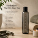 700ml black transparent water bottle showing hydration reminders and time markers to encourage healthy drinking habits throughout the day.