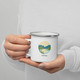 Alpine lake Sunrise Trail coffee Enamel Mug