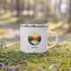Sunset Trail Coffee Enamel Mug