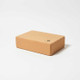 Natural cork yoga block designed to improve balance, alignment and flexibility.