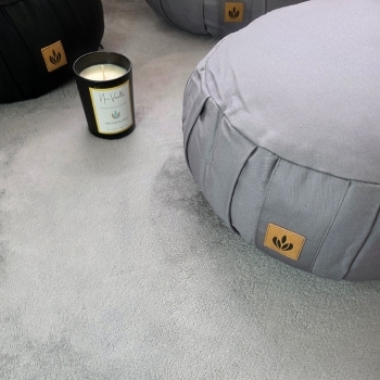 Ergonomic bolsters and cushions for posture, comfort, and deeper meditation
