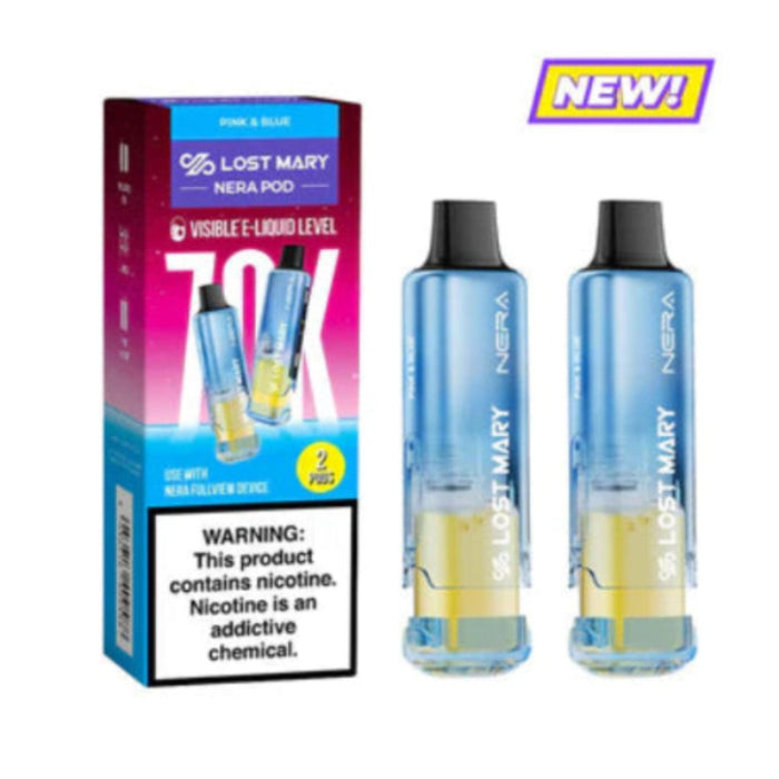 lost mary flavors blue Nera Fullview 70K Pod Flavor:Sapphire dragon fruit lemonade Lost Mary OS5000 Black