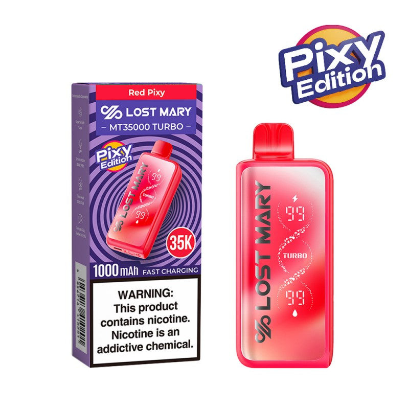 Red Pixy Lost Mary MT35000 Disposable Vape - EBCREATE Store
