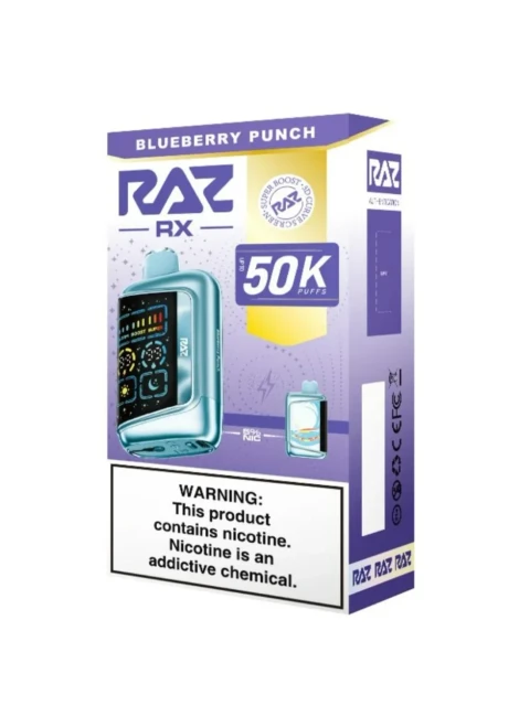 RAZ RX50K Disposable Vape Blueberry Punch