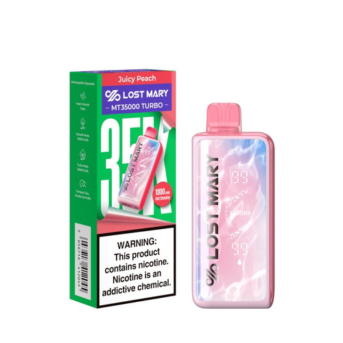 Juicy Peach Lost Mary MT35000 Turbo Vape