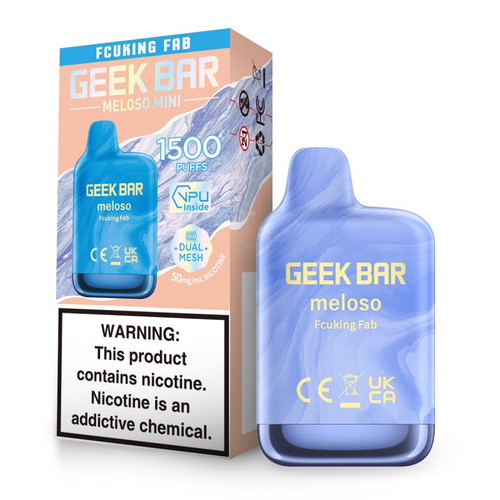 Geek Bar Meloso MINI 1500 Disposable Vape Fcuking Fab