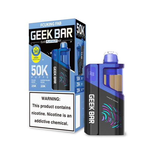 Geek Bar Clio Platinum 50K Kit - Fcuking Fab