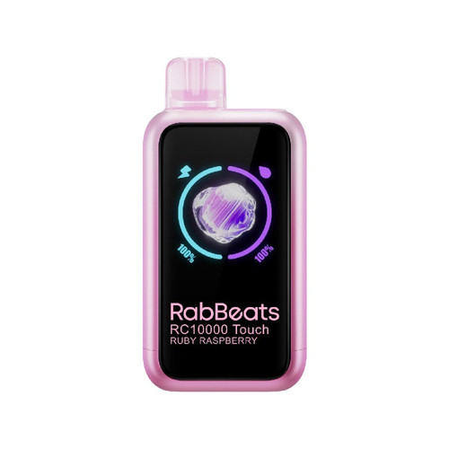 Ruby Raspberry RABBEATS RC10000 Touch Screen Vape - EBCREATE Store