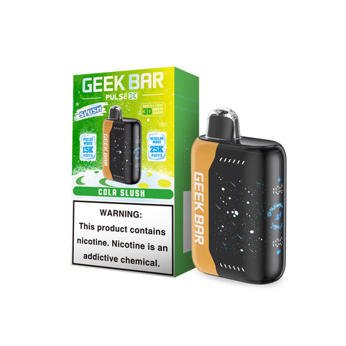 Cola Slush Geek Bar Pulse X 25K Vape - EBCREATE Store