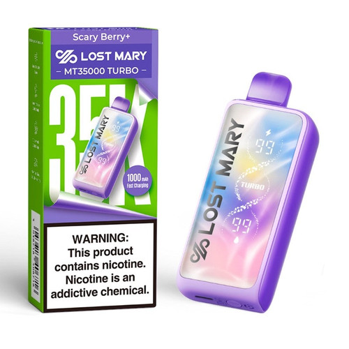 Scary Berry+ Lost Mary MT35000 Turbo Vape - EBCREATE Store