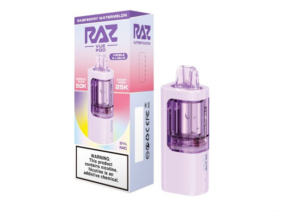 RAZ VUE 50K Disposable Pod Raspberry Watermelon