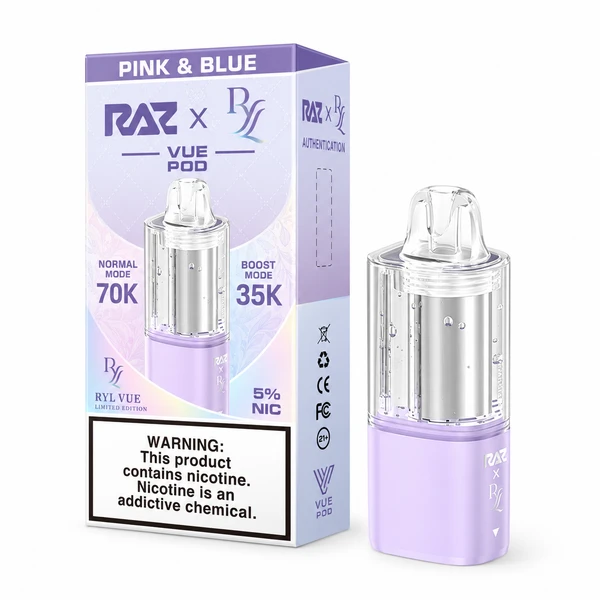 RYL VUE 70K Pod Pink & Blue