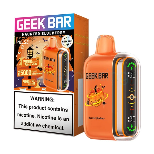 Geek Bar Pulse 2 25K Haunted Blueberry Disposable Vape
