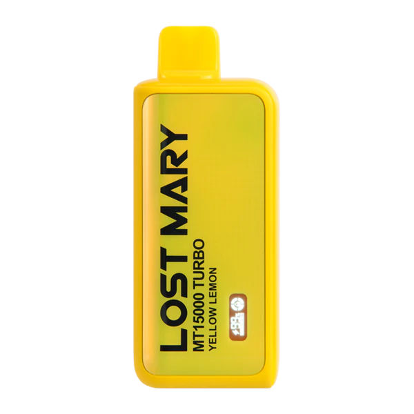 Yellow Lemon Lost Mary MT15000 Turbo Vape - EBCREATE Store