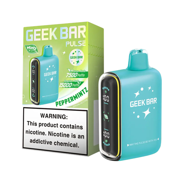 Pepper Mintz Geek Bar Pulse 15000 - EBCREATE Store