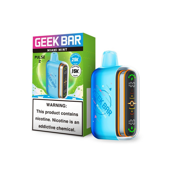 Geek Bar Pulse 2 25K Miami Mint