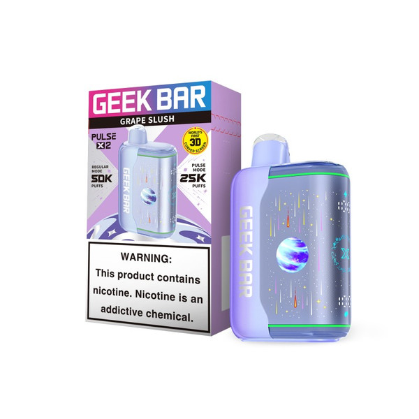 Geek Bar Pulse X 2 Grape Slush