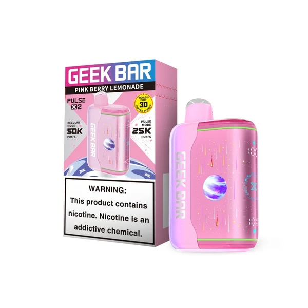 Geek Bar Pulse X 2 Pink Berry Lemonade