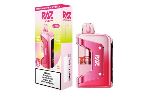 RAZ VUE 50K Disposable Vape Kit Strawberry Shortcake