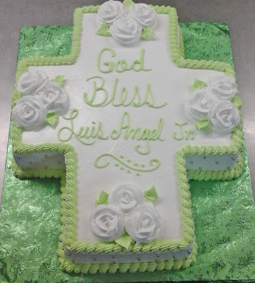 Cross Cake (1/2 Sheet) (Model# 51990)