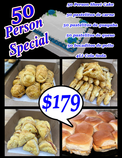 50 Person Special Cake