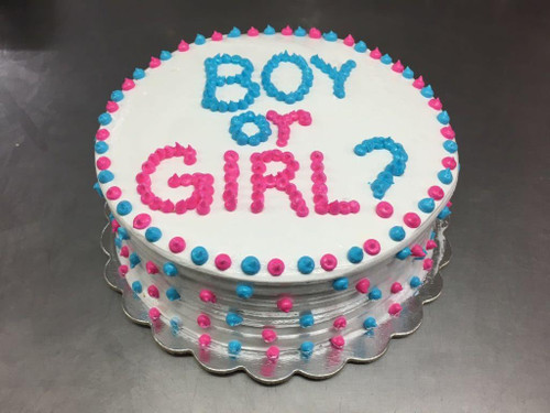 Boy or Girl? Cake (Model# 41100)